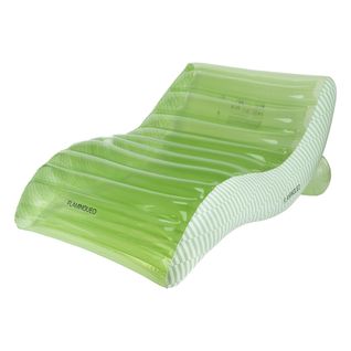 Chaise Longue Gonflable Piscine Pvc Vert