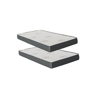 Pack 2 Matelas Mousse 105x200 Cm / 90x190 Cm