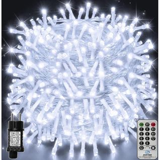 Guirlande Lumineuse LED 100m 1000led, Guirlande Lumineuse De Noël Ip44 Étanche Avec Télécommande