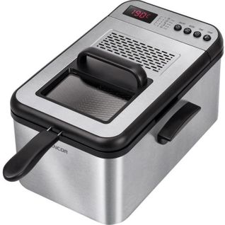 Friteuse Électrique - Sfr 8200ss - 2200 W - 3,2 L - Noir/acier Inoxydable
