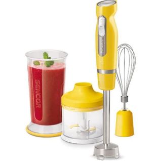 Mixeur Electrique - Shb 4466yl-eue3 - Mixeur Plongeant Avec 6 Lames En Titane/ice Crash, Jaune