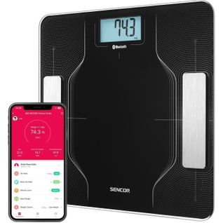 Pèse-personne Connecté - Sbs 8002bk - Noir