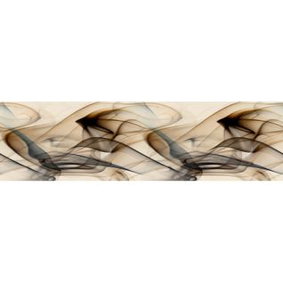 Frise Auto-collante Fumée - 1 Rouleau De 14 Cm X 500 Cm