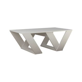 Table Basse Design Pipra - L. 110 X H. 60 Cm - Blanc