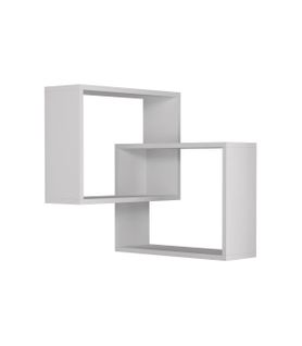 Etagère Murale D'angle 2 Étagères - H68 Cm