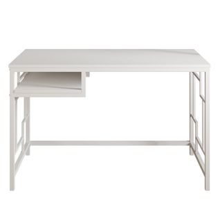 Bureau Victory Avec Le Cadre En Métal 120 Cm (blanc)