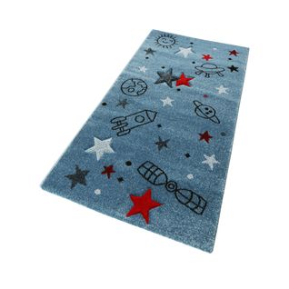 Tapis Pour Chambre Enfant Yoda Home Bleu 80x150