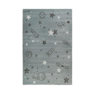 Tapis Pour Chambre Enfant Yoda Home Argenté 200x290