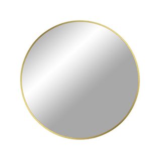 Miroir Avec Cadre Madrid, Verre, Argent, 3x60x60 Cm