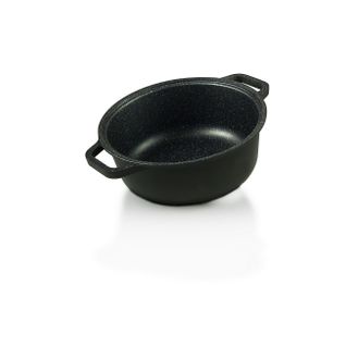 Cocotte Black Plus, Aluminium Moulé Sous Pression, Noir, 28x28x11 Cm