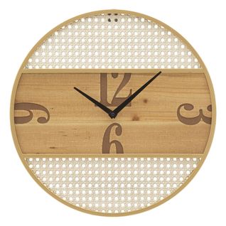 Horloge Murale Mf262, Métal, Multicouleur, 50x3,5x50 Cm