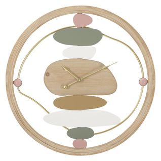 Horloge Murale Mf267, Métal, Multicouleur, 57x3,8x57 Cm