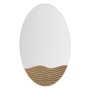 Miroir Avec Cadre Dune, Mdf, Multicouleur, 50x1,5x80 Cm