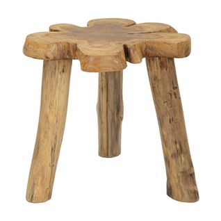 Table D'appoint Natura 14, Bois, Marron, 47x50x50 Cm