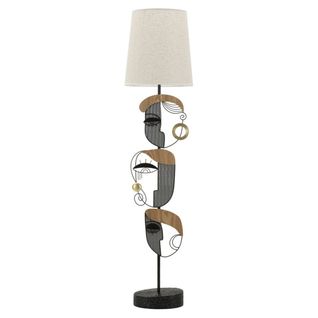 Lampadaire Mf192, Métal, Multicouleur, 38x38x162,6 Cm