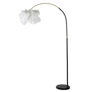 Lampadaire Mf182, Métal, Noir, 100x100x150 Cm