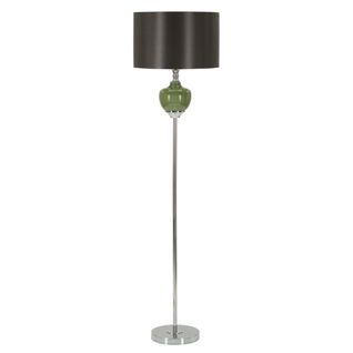 Lampadaire Mf218, Métal, Vert, 40x40x160 Cm