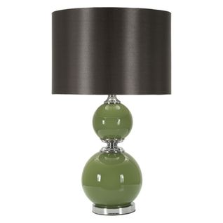 Lampe à Poser Mf177, Métal, Vert, 38x38x65 Cm