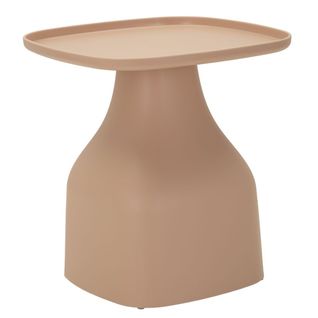 Table D'appoint Mf709, Plastique, Rose, 50x48x48 Cm