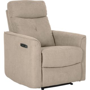 Fauteuil Inclinable Enea Plus, Chenille, Gris Tourterelle, 79x92x102 Cm