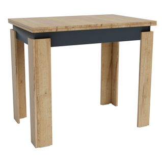 Table à Manger Honey, Panneau D'aggloméré, Marron, 90x60x77 Cm