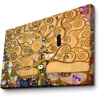 Toile Décorative Arbre De Vie 100 X 70 Cm