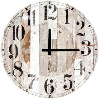 Horloge En Mdf Wood 52 Cm