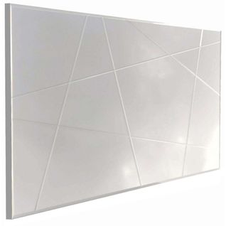 Miroir Décoratif Speculo 130x62cm Verre Craquelé