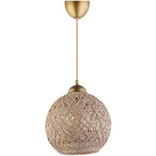 Suspension Boule En Jute Carmen