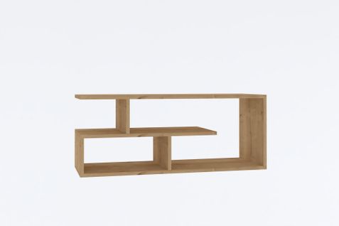 Meuble TV Moderne Merleau Chêne Clair