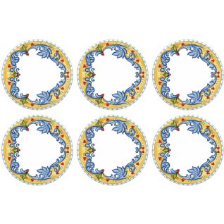 Assiettes En Céramique Limoncello (lot De 6) 26 Cm