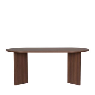 Table à Manger 8 Personnes Ovale En Bois