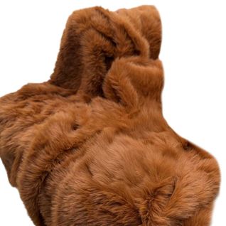 Jeté De Canapé En Polyester 150 X 100 Cm Lolita Terracotta