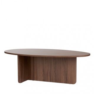 Table Basse Organique En Bois 120x65cm