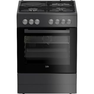Cuisinière Mixte 72l 4 Feux Anthracite - Fbm63130act