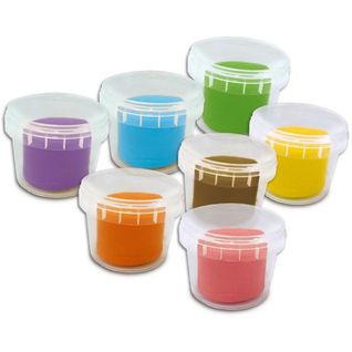 Kit de pâte à modeler géant - Écologique - (7x90 g avec outils)