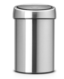 Poubelle Seau 3l Mat Steel - 363986