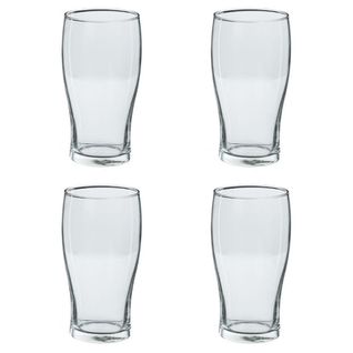 Lot De 4 Verres à Bière "pinte" 57cl Transparent