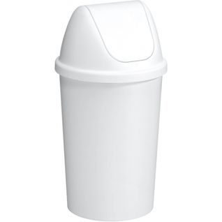 Poubelle Avec Couvercle Swing 45 Litres Blanc