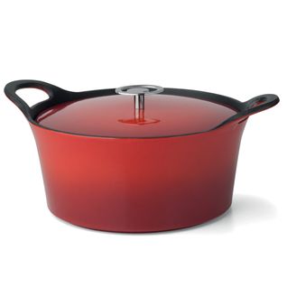 Volcan - Cocotte Ronde 24cm Fonte De Fer Émaillée Avec Couvercle
