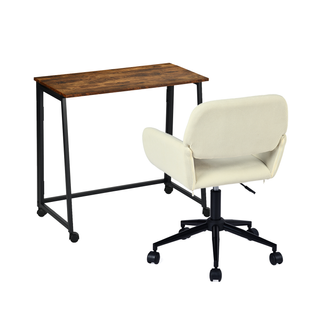 Ensemble De Bureau Pliable Avec Chaise De Bureau