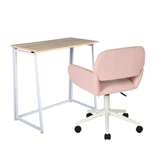 Ensemble De Bureau Pliable Avec Chaise De Bureau