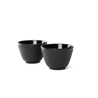 Asia Noir - Set De 2 Tasses à Thé En Fonte