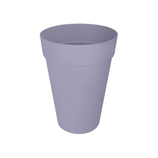 Pot De Fleur - Loft Urban Rond - Haut 35 - Violet - L 34x B33.5x H45cm - Extérieur - 100% Recyclé