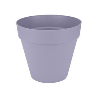 Pot De Fleur - Loft Urban Rond - Roues 50 - Violet - L 49x B48.5x H45cm - Extérieur - 100% Recyclé