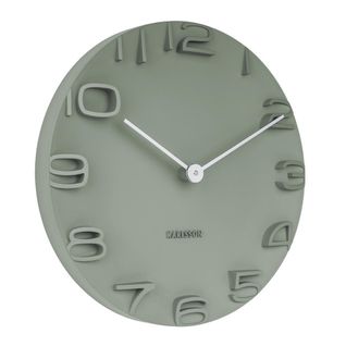 Horloge On The Edge D42cm Vert