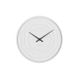 Horloge Murale Layered Origami - Blanc