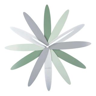 Horloge Murale En Métal Bloom Vert