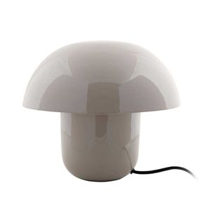 Lampe à Poser En Métal Coloré Fat Mushroom Gris