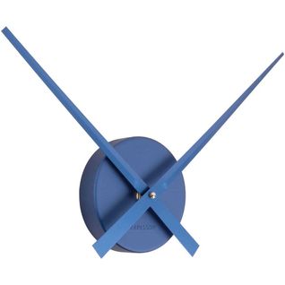 Horloge Aiguilles Big Time 41cm Métallisée Bleu Foncé